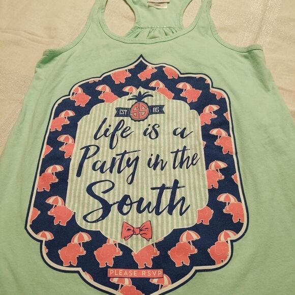 Simply Southern Racer Back Tank - Picture 3 of 4